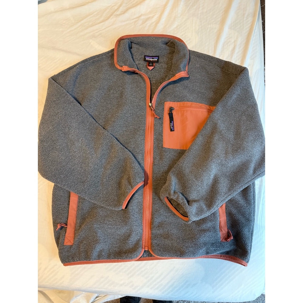 Patagonia Gray and Orange Jacket